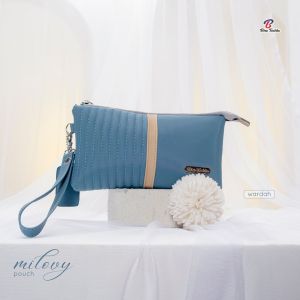 MILOVY POUCH BY BIRU TSABITA/ DOMPET CANTIK/ MURAH BERKUALITAS
