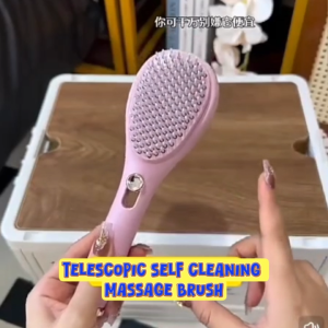 CHAINSHOP Portable comb retractable portable clean fluffy massage comb antistatic special household