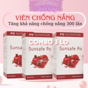 Viên uống chống năng Sunsafe PO chính hãng Mỹ