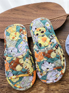 New 2025 Pure Cotton Childrens Slippers Soft Bottom Floor Mat Slippers for Boys And Girls Home Silent Wooden Floor Tile