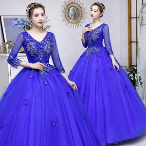 Wedding Dress For Women Host Meeting Performs Student Vocal Solo Art Exam Costumes Long Evening Dresses Womens Prom Gown