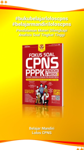 Buku CPNS Umum Lengkap - FOKUS SOAL CPNS PPPK Pendidik & Medis untuk Persiapan Ujian [Original Penerbit Genta Group]