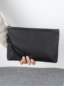 Mens Oxford Cloth Handbag Large Capacity Casual Style Document Storage Bag Small Tablet Storage Leisure Mens Bag Handbag