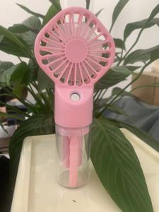 Portable Handheld Mini Fan Long Battery Life USB Rechargeable Personal Desktop Spray Fan for Dormitory Outdoor Travel Use