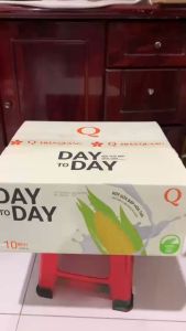 Bột sữa bắp hòa tan TRẦN QUANG day to day Quyn store thùng 7kg bịch 600g