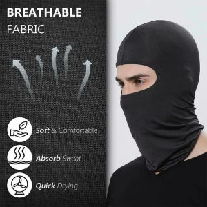 Balaclava Motorcycle Face Mask Moto Helmet Bandana Hood Ski Neck Full Face Mask Windproof Dustproof Face Shield Mens Biker Mask