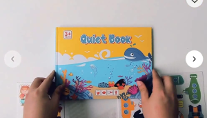 SG Stock - Montessori Busy Book for Toddlers Preschool Quiet Busy Book Learning Activities Sensory Toys Busy Board Workbook Best Birthday Christmas Present for Baby and Toddle 5 Designs