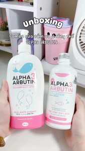 Sữa dưỡng thể trắng da Alphan Burtin thá¡ lan 500ml dưỡng trắng body thá¡ lan fata cos