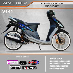 Striping Variasi Yamaha Mio Lama Sporty