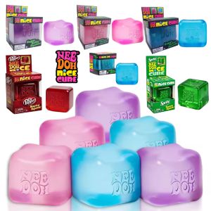 Schylling | Schylling Needoh Nice Cube Sprite Sensory Nice-Sicle Stress Relief Squishy Toys Anti-Anxiety Object For Focus ADHD Population