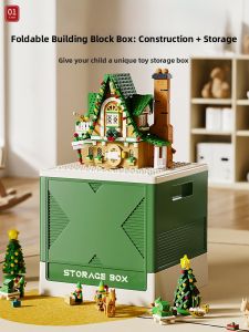 Collapsible Toy Storage Box for Kids