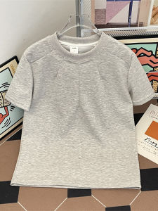 Áo Thun Cotton Tay Ngắn Rộng Rãi Cho Nữ Phong Cách Đường Phố Mỹ Áo Thun Cặp Đôi Chất Liệu Cotton Mùa Hè Thoáng Khí