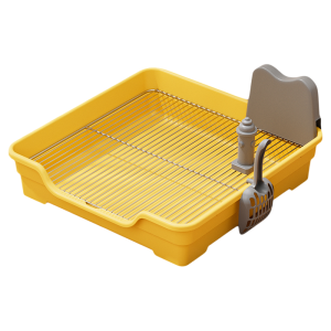 HOOPET | Stainless Steel Anti-Step Pet Toilet Urinal Potty
