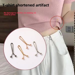 T-Shirt Shortening Tool Hemming Waist Cinching Corner Tightening Scarf Clip T-Shirt Bottom Waist Buckle Fashion Accessories