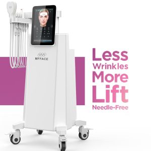 PE-Face Painless Syn Heat Energy Magnetic EMS Micro Current Facial Beauty Wrinkle Removal RF Microcurrent PE Face Skin Lift Machine