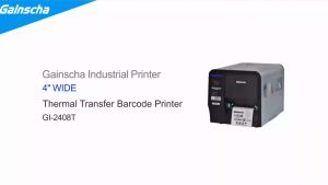 เครื่องพิมพ์ฉลากความร้อน GI-2408Tหมึกริบบอน เครื่องพิมพ์บาร์โค้ด ป้ายราคาสินค้า Thermal Transfer ใช้ริบบอน  Direct Thermal ปริ้นใบปะหน้า