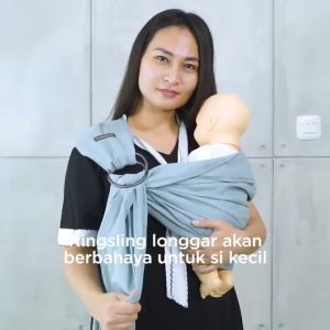 Tweeling & Co 1Pcs Gendongan Bayi Ring Sling / Baby Sling