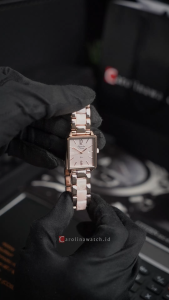 Jam Tangan Wanita Alexandre Christie Passion AC 2B80 LDBRGPN Rose Dial Rose Gold Dual Tone Stainless Steel Strap
