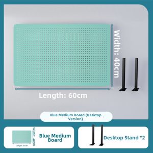 Desktop Standing Perforated Board Organizer