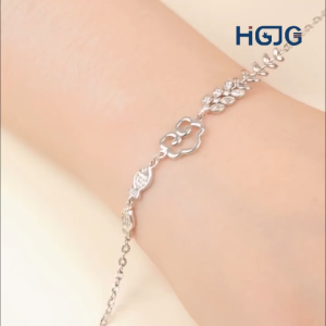 Lắc Tay Bạc 925 Thiết Kế Hình Con Cá Cân Đẩu Vân Mang Lại May Mắn Tài Lộc Phụ Kiện Trang Sức