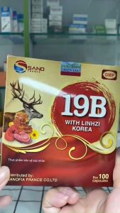 Vitamin 19B with linhzi korea bổ sung vitamin và khoáng chất phục hồi sức khỏe