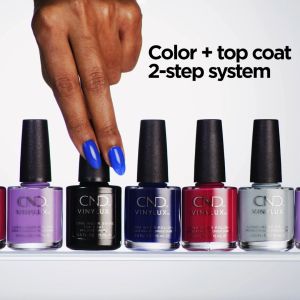สีทาเล็บกึ่งเจล สีทาเล็บไม่ต้องอบ CND Vinylux ติดทนนาน แห้งไว