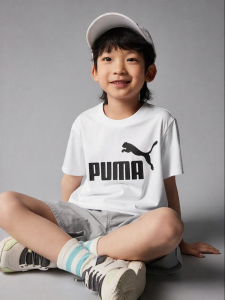 PUMA | Breathable Moisture-wicking Cool Feel Plain T-Shirt