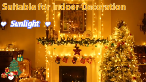 10M 100Led Hari raya Decoration String Fairy Lights Decoration Light Christmas Party Wedding Outdoor Waterproof Home Garden Light Holiday Decorations Lights