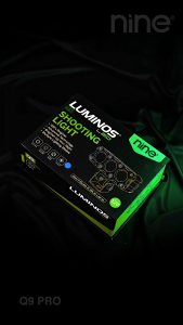 LAMPU TEMBAK LUMINOSLED Q9 SQL3 MATA SUPER TERANG LASER 37W / 80W Motor Mobil Truk Waterproof Eco9