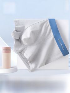 MiiOW | กางเกงบ็อกเซอร์ชายเด็กผ้าฝ้ายแท้ กางเกงชั้นในสปอร์ตทรงสามเหลี่ยมเอวกลางสำหรับเด็กวัยรุ่น กางเกงขาสั้นทรงห้ามแบคทีเรียสำหรับเด็กชาย MiiOW Catman