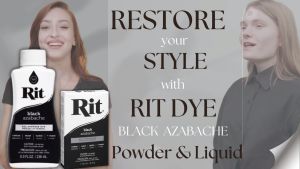 Rit Dye Liquid Fabric Black 8 Fl Oz (236ml)/Colorstay Dye