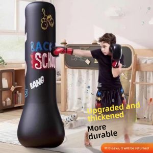 BONINGYU | Inflatable and Water-Filled Boxing Pole for Home Training