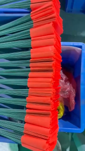 50PCS Red Marking Flags Outdoor Signal Flags Landscape Flags For Sports Events Festival Irrigation