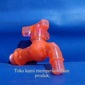Kran PVC Bening Taman Multitopi & Keran Air 0.5 Inch PVC