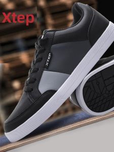 XTEP | Leather Waterproof Fashion Casual Shoes