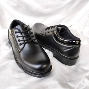 Sepatu PDH Pendek Tali 4C OOTD Terbaru Formal Dinas Kerja Harian Security Kantor