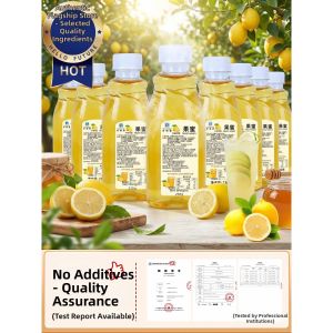 Handcrafted Lemon Tea Syrup