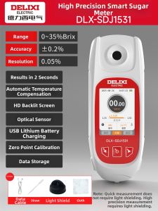DELIXI Electric | High Precision Sugar Meter for Fruit Food Honey