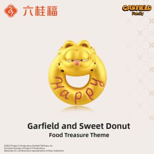 Good Luck Charm Donut-Shaped Gold Jewelry