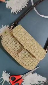 ชุด DIY ปักกระเป๋าแผ่นเฟรมเชือกร่ม1(มีคลิปสอนวิธีทำ) #กระเป๋าสะพาย #ปักแผ่นเฟรม#เชือกร่ม#งานฝีมือ กระเป๋าปัก กระเป๋าปักผ้า - Lazada