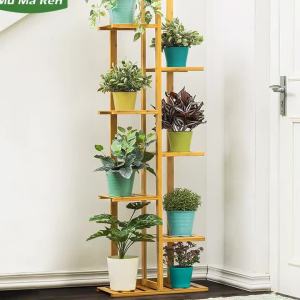 Home Interior Living Room Suitable Plant Stand with Shelving