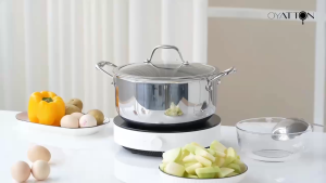Nồi inox không dính vi điểm OYATTON nồi inox OYATTON nồi canh 20cm nồi 24cm nồi bếp từ nồi nhỏ