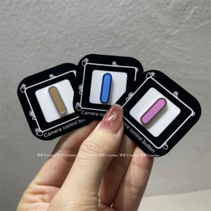 Aluminum Alloy Touch Key Stickers for  16Pro Max Photography Side Button Quick Keys Protective Stickers plus Models