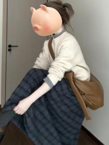 NIUVIES | Bộ Hai Món Dệt Kim Phong Cách Hàn Quốc