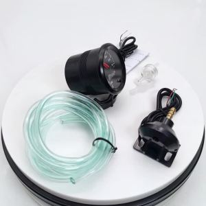 RYSJM | 52MM 7-color Backlight Car Dual Display Gauge Boost PSI BAR Water / Oil Temp Volt Oil Pressure PSI BAR Air Fuel EGT RPM Meter