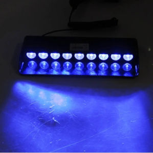 Đèn Cảnh Báo Ô Tô 9 LED S1 Đèn Nháy Đèn Báo Hiệu Khẩn Cấp 12V Siêu Sáng Đèn Báo Trên Bảng Điều Khiển Màu Đỏ Xanh Dương Vàng Trắng