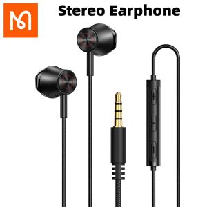 Mcdodo Flat ear Earphone 3.5mm Stereo Earphone Comes With Music Comfort In-ear Style DC3.5mm Stereo Wired Earphone For Mobile Phone/Tablet/Laptop/Desktop