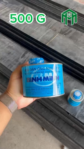 Keo dán ống nước nhựa PVC loại 25 50 100 200 500 gam hiệu Bình Minh (BM)