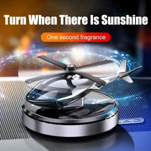 (Dikirim Dari Jakarta) Parfum Mobil Ornamen Energi Surya Pesawat Terbang Helikopter Aromaterapi Parfum Salep Dalam Mobil Bertahan Lama Aroma Cahaya Konsol Tengah Dekorasi