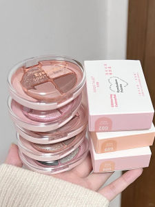 Gogo Dance Palm Thing Four Color Eyeshadow Palette Matte Smoky Polarized Portable Earth Color Small Eye Shadow Daily Light Makeup